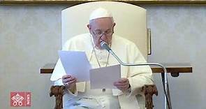 Resumen de la Catequesis del Santo Padre, 2020 6 de mayo, Papa Francisco