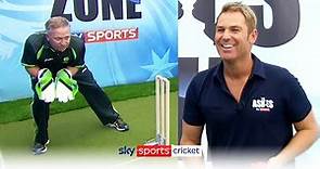 Ian Healy Wicket Keeping Mastersclass with Shane Warne bowling! 🏏 Part 1