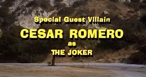 Cesar Romero as The Joker in "The Joker is Wild" (1966)