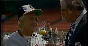 Earl Weaver interviewed by former umpire Ron Luciano-8/23/80