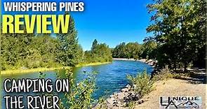 WHISPERING PINES CAMPGROUND REVIEW | CAMPING ON THE RIVER IN WASHINGTON