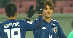 Ko Itakura hands Japan the 1-0 lead against Palestine!