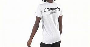 Speedo Women's Back Logo S/S Tee | SwimOutlet.com
