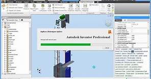 Video 1: Creating an Elevator (DigiPara Liftdesigner for Autodesk Inventor Quicktour)