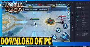 How to Download Mobile Legends on PC/Laptop |