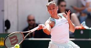 Clara Burel-Sara Sorribes resumen, resultado y mejores puntos - Highlights de Roland Garros 2023 - Tenis vídeo - Eurosport