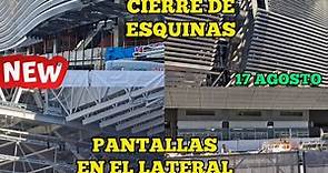 ⚠️ ÚLTIMA HORA en las OBRAS del SANTIAGO BERNABÉU (17 agosto 2023)