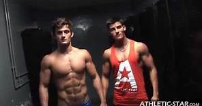 BRYANT WOOD Fitnessmodel with his brother