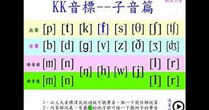 KK音標學習 子音篇(一) ：認識符號與聲音