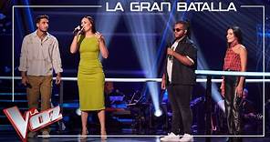 Lucas, Carlota, Alba y Miguel cantan "Déjame ir" | La Gran Batalla | La Voz Antena 3 2023