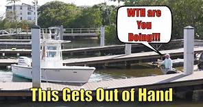 Things Get Out of Hand at the Dock!! | Miami Boat Ramps | Boynton Beach