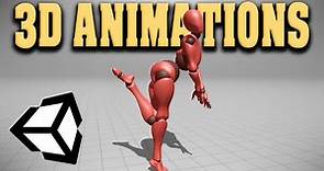 Easy 3D Animations for Unity Beginners from Mixamo