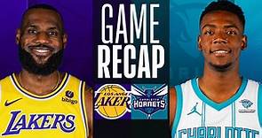 Game Recap: Lakers 124, Hornets 118