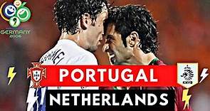 Portugal vs Netherlands 1-0 All Goals & Highlights ( 2006 World Cup )