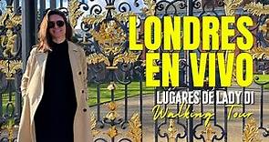 TOUR EN VIVO POR LONDRES: EL BARRIO DE LADY DI | Kensington | LUGARES FAVORITOS Y CALLES ESCONDIDAS