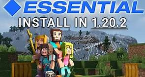 How To Get the Essential Mod in Minecraft (1.20.2)