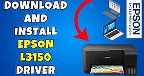How To Download & Install Epson L3150 Printer Driver in Windows 10/11
