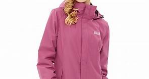 【Jack wolfskin飛狼】 女 經典款防風防潑水保暖外套 內刷毛衝鋒衣『紫紅』 | 防曬外套 | Yahoo奇摩購物中心