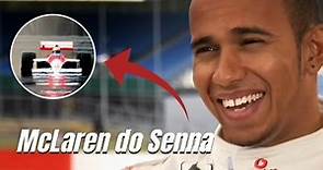 O dia que Lewis Hamilton pilotou o McLaren MP4/4 do Senna