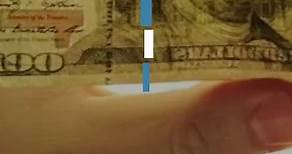 ¿Cómo identificar billetes de dólares falsos?