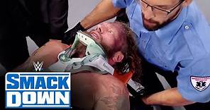 Relive Seth Rollins’ devastating Stomp that left Edge injured: SmackDown, Sept. 17, 2021