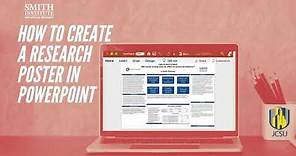 How to Create a Research Poster in PowerPoint