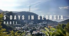 5 days in Georgia | Part 1 | Kutaisi - Tbilisi - Kazbegi
