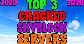 Top 3 Minecraft SkyBlock Servers Cracked