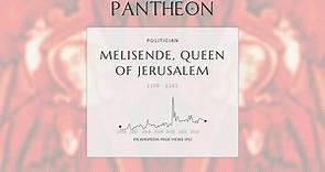 Melisende, Queen of Jerusalem Biography - Queen regnant of the Kingdom of Jerusalem