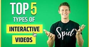 Top 5 Types of Interactive Videos (With Amazing Examples)