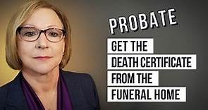 Get The Death Certificate From The Funeral Home