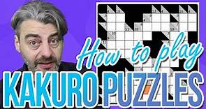 How to play Kakuro puzzles: walkthrough of an intermediate 10×10 puzzle