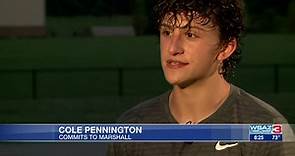 Cole Pennington commits to Marshall