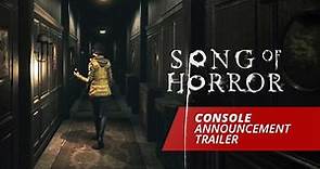 SONG OF HORROR - Console Announcement Trailer (2020)