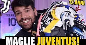 ECCOLE! La mia collezione completa di maglie da calcio della Juventus! // 2008 - 2020