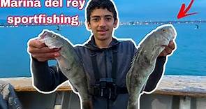 Bass and sculpin fishing on the new Del Mar (marina del Rey sportfishing)