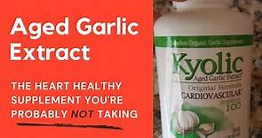 Here's What Aged Garlic Extract Can Do For You