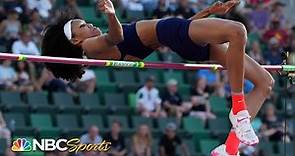 Vashti Cunningham clinches Olympic spot with high jump dominance at trials | NBC Sports