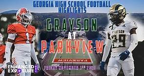 Georgia High School Football - Grayson at Parkview Full Game Highlights