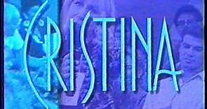 El Show de Cristina - 1992 Presentación ( Cristina Saralegui )