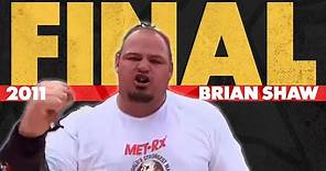 Brian Shaw wins 1st ever WSM Title (FULL Final Event) | World's Strongest Man