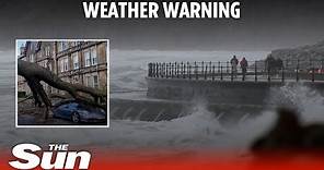 Weather warning: UK and Ireland brace as stormy weather sweeps in