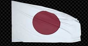 PNG sequence of Japanese flag