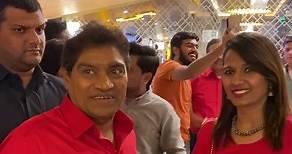 Look who it isssss! Johnny Lever🤩 Did you know, his real name is John Prakash Rao Janumala? Our cameras spotted the OG comedian werkin’ the selfie mafia as he rolls in for the trailer launch of his next #voompla #johnnylever #comedian #btown #bollywood