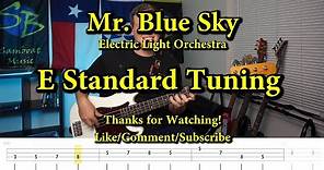 Mr. Blue Sky - Electric Light Orchestra (Bass Cover with Tabs)