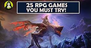 25 Best RPG Games Everyone must Try! (Steam sale prices included)