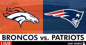 Broncos vs. Patriots LIVE Streaming Scoreboard, Free Play-By-Play, Highlights | NFL Network Week 16