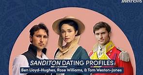 "Sanditon" Dating Profiles with Rose Williams, Ben Lloyd-Hughes and Tom Weston-Jones