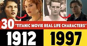 TITANIC Movie Real Life Characters And Actors | Titanic Cast | Silver Screen Official