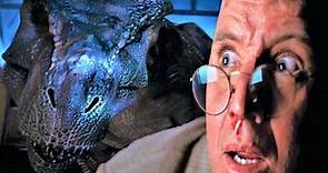 IL Mondo Perduto : Jurassic Park - IL T-Rex in Città e La Morte di Peter Ludlow (Scena Finale) (HD)